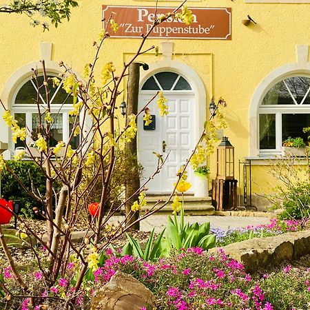 Restaurant Und Pension Zur Puppenstube Stolpen Εξωτερικό φωτογραφία