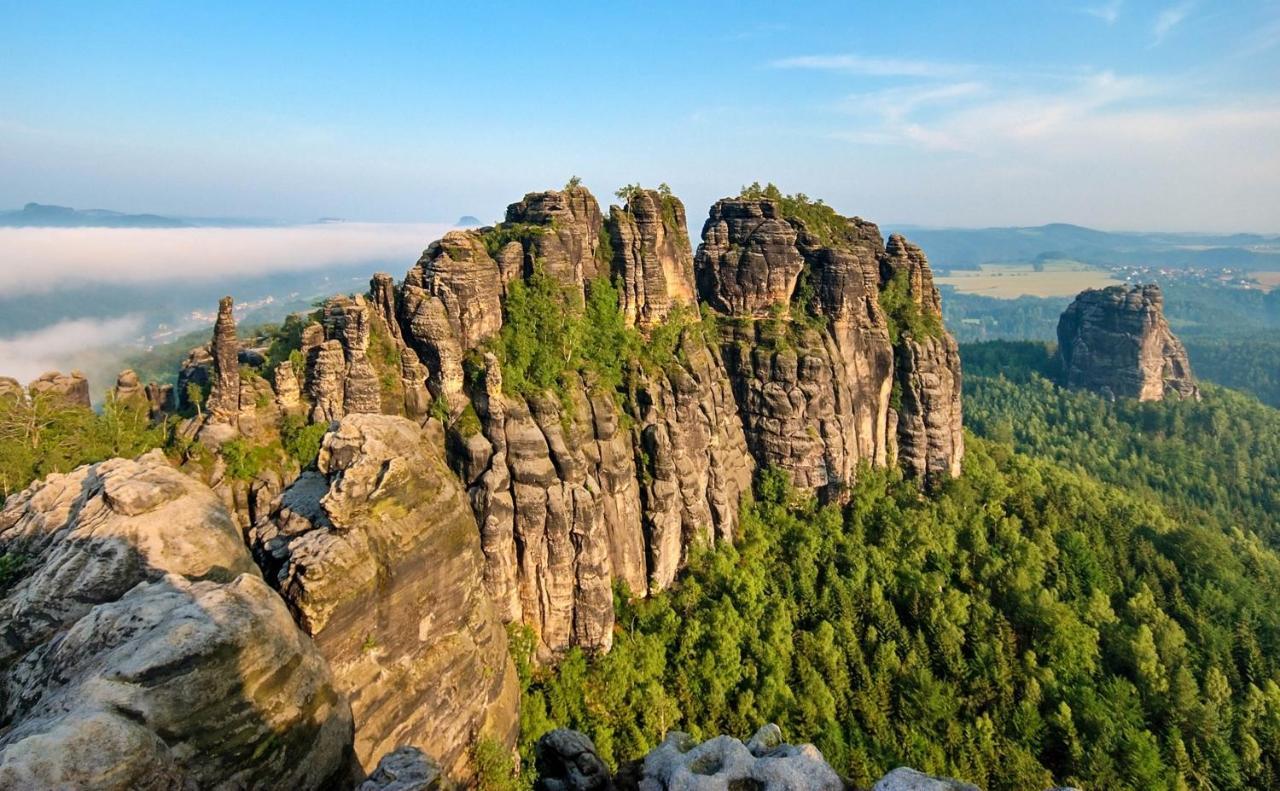 Restaurant Und Pension Zur Puppenstube Stolpen Εξωτερικό φωτογραφία